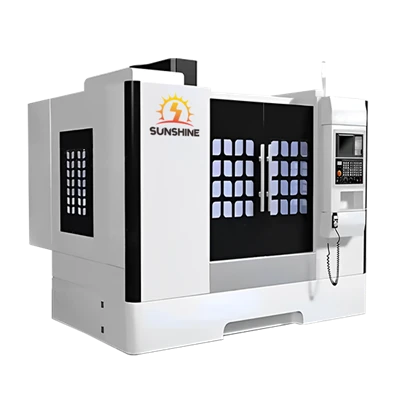 vertical machining center for connected production machining