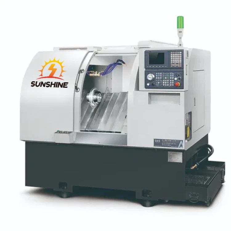 Strung CNC inclinat pentru prelucrare de precizie
